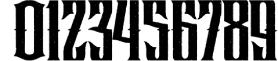 Hijrah - Blackletter Typeface 1 Font OTHER CHARS