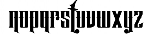 Hijrah - Blackletter Typeface Font LOWERCASE