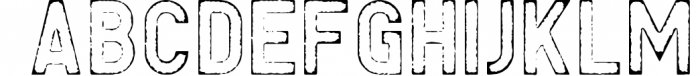 Hikou Typeface 6 Font UPPERCASE