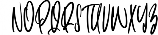 Hillary Dream - Handwritten Font Font UPPERCASE