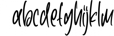 Hillary Dream - Handwritten Font Font LOWERCASE