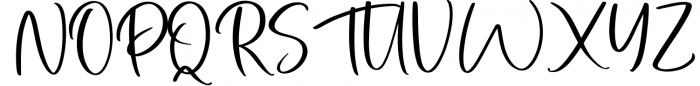 Hilleda Handwritten Font Font UPPERCASE