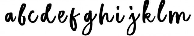 Hillmark Typeface Font LOWERCASE