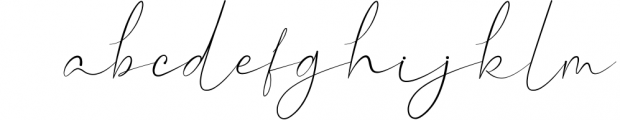 Hillonest - Modern Signature Script Font LOWERCASE