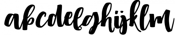Hillpark Script Font Font LOWERCASE