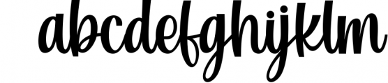 Hinelka - Unique Script Font LOWERCASE