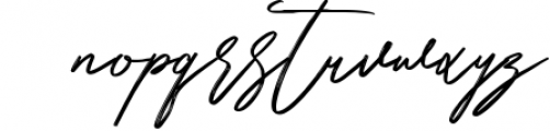 Hitshot Signature Script Brush Font 1 Font LOWERCASE