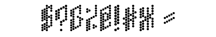 H.I.B. Cell Plain Font OTHER CHARS