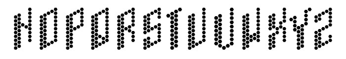 H.I.B. Cell Plain Font UPPERCASE