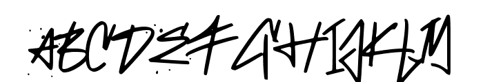 HIDDEN TAGS Font UPPERCASE