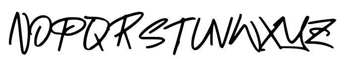 HIDDEN TAGS Font UPPERCASE