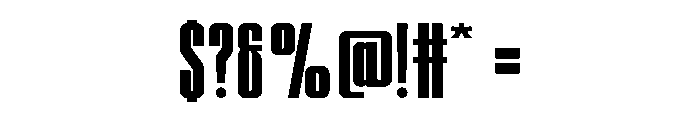 HIGHRING Font OTHER CHARS