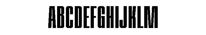HIGHRING Font UPPERCASE