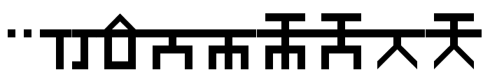HINDU MATERA Regular Font OTHER CHARS