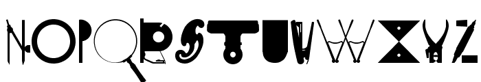 HITAGISTATIONERY Font UPPERCASE