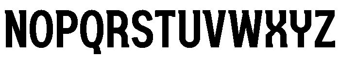 HIU Font UPPERCASE