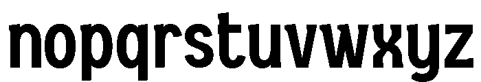 HIU Font LOWERCASE
