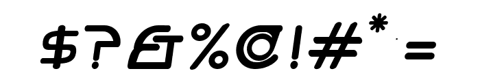 Hi. Black Oblique Font OTHER CHARS