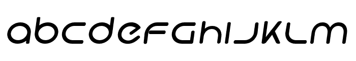 Hi. Black Oblique Font LOWERCASE