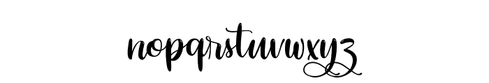 Hi Christmas - Personal Use Font LOWERCASE
