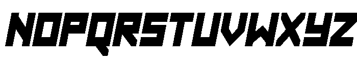 Hibernal Sentry Condensed Ital Font LOWERCASE