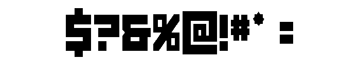 Hibernal Sentry Condensed Font OTHER CHARS