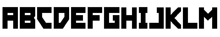 Hibernal Sentry Condensed Font UPPERCASE