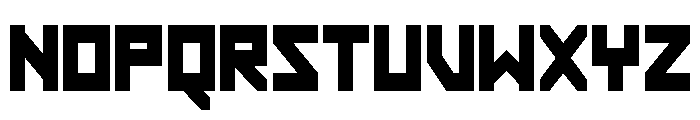 Hibernal Sentry Condensed Font UPPERCASE