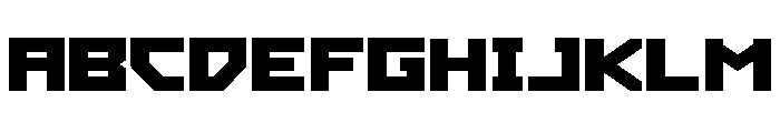 Hibernal Sentry Expanded Font UPPERCASE