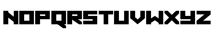 Hibernal Sentry Expanded Font LOWERCASE