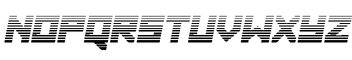 Hibernal Sentry Gradient Ital Font LOWERCASE