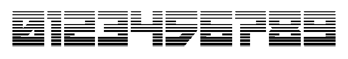 Hibernal Sentry Gradient Font OTHER CHARS