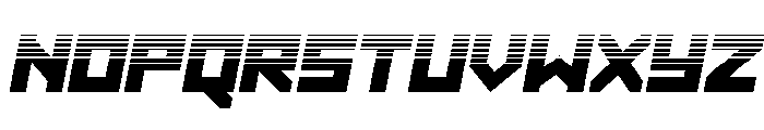 Hibernal Sentry Halftone Ital Font LOWERCASE