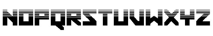 Hibernal Sentry Halftone Font UPPERCASE