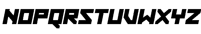 Hibernal Sentry Italic Font UPPERCASE