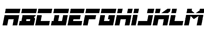 Hibernal Sentry Laser Italic FONT