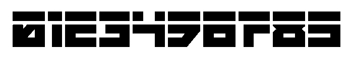 Hibernal Sentry Laser Font OTHER CHARS