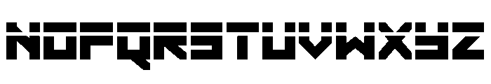 Hibernal Sentry Laser Font LOWERCASE