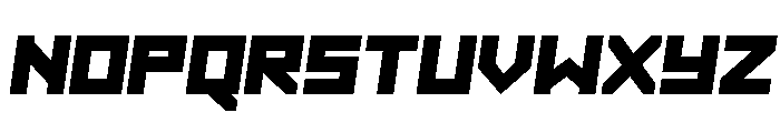 Hibernal Sentry Semi-Italic Font LOWERCASE