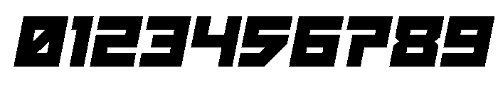 Hibernal Sentry Spaced Italic Font OTHER CHARS