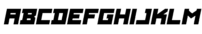 Hibernal Sentry Spaced Italic FONT