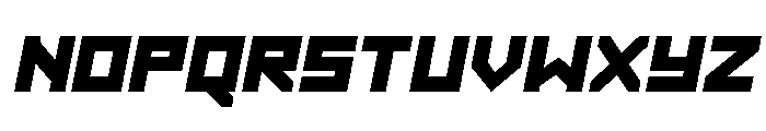 Hibernal Sentry Spaced Italic Font LOWERCASE