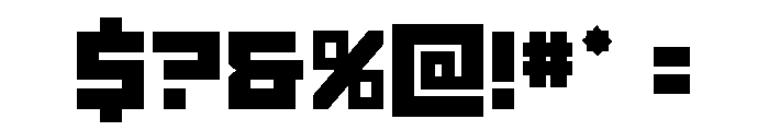 Hibernal Sentry Spaced Font OTHER CHARS