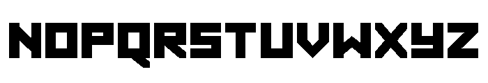 Hibernal Sentry Spaced Font LOWERCASE