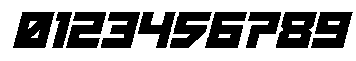 Hibernal Sentry Super-Italic Font OTHER CHARS