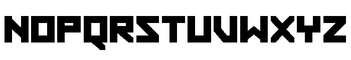 Hibernal Sentry Font UPPERCASE