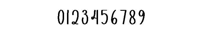 Hibernation Font OTHER CHARS