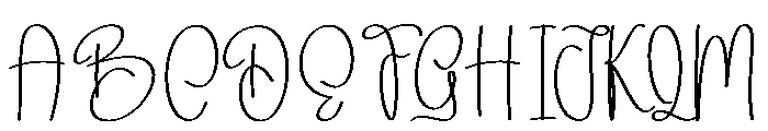 Hibiscus1 Font UPPERCASE