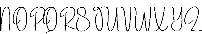 Hibiscus1 Font UPPERCASE