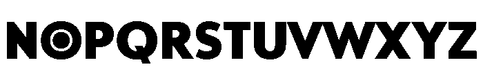 Hibo-Regular Font UPPERCASE